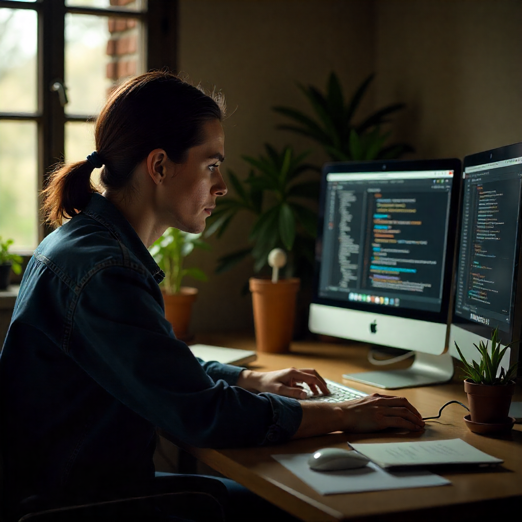 Equipo profesional colaborando en proyectos digitales