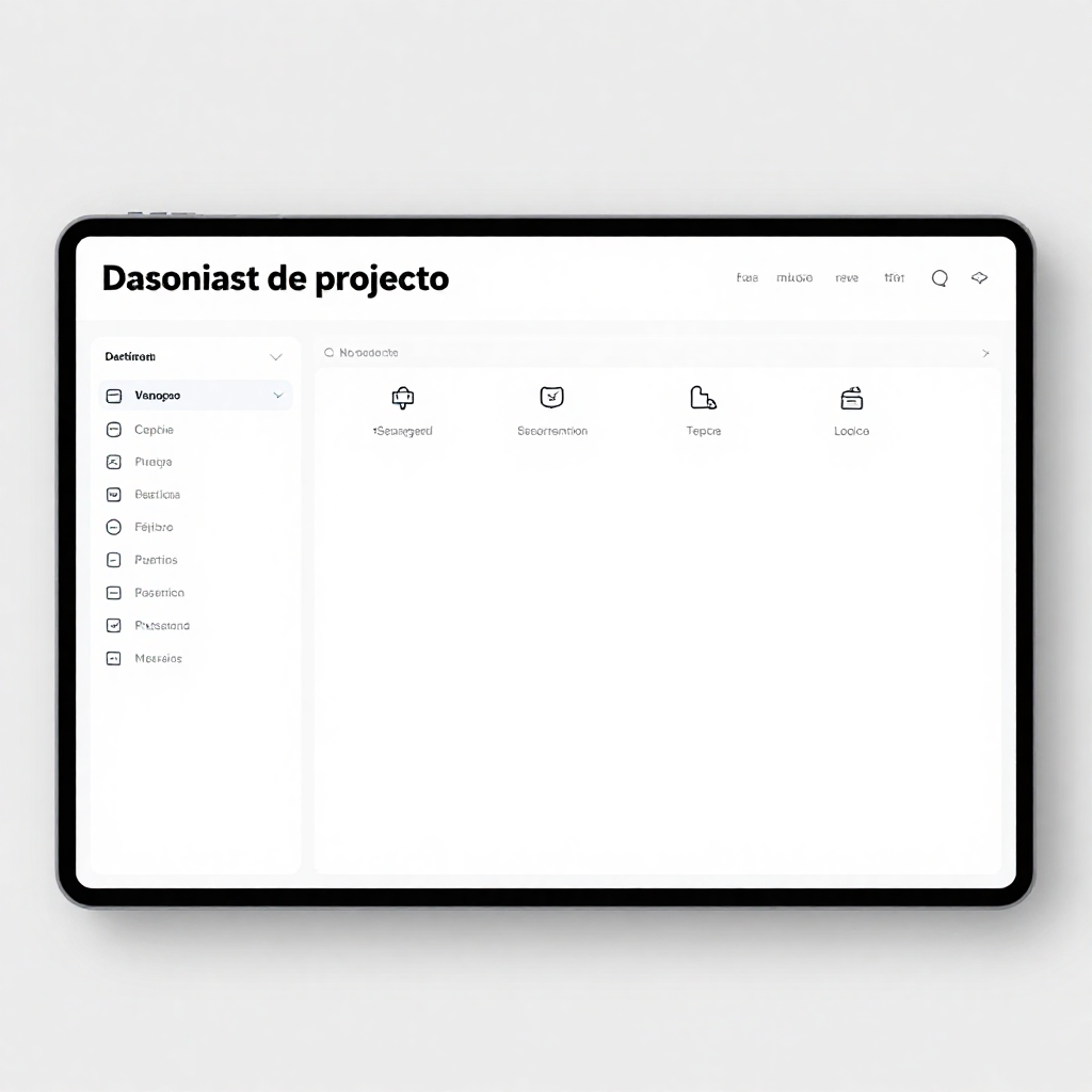 Dashboard de gestión de proyectos con métricas en tiempo real